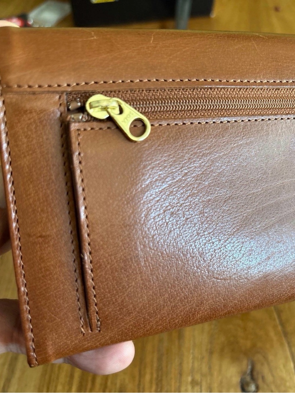 Coach leather clutch - Picture 4 of 8